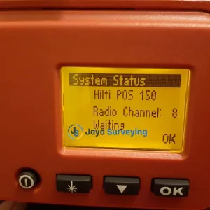 Hilti-POS-150-Robotic-Total-Station-System-Status-OK